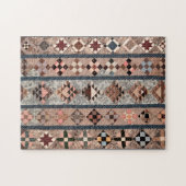 ジオメトリ形状のキルト ジグソーパズル (横)