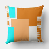 ジオメトリ形状の切り取り紙 クッション (裏面)