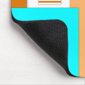 ジオメトリ形状の切り取り紙 マウスパッド (コーナー)