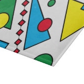 [ジオメトリ抽象芸術#1]原はっきりした色ガラス  カッティングボード (角)