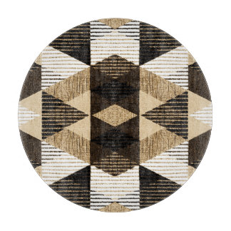 ジオメトリ繰り返し:テクスチャ付き背景デザイン カッティングボード