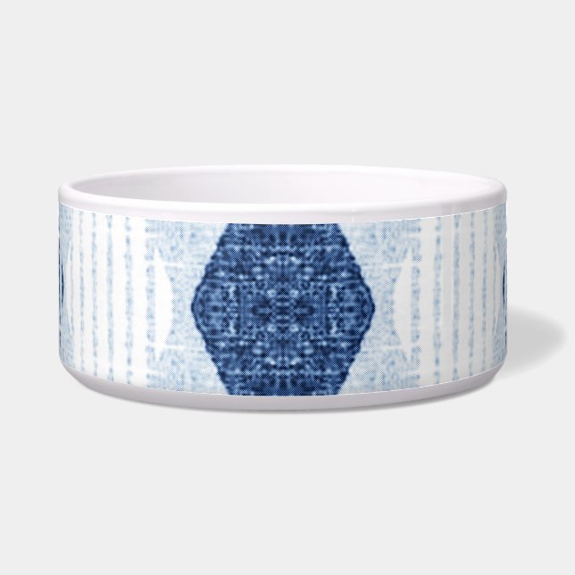 ジオメトリ繰り返し：テクスチャ付き背景 ボウル (正面)