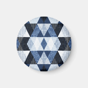 ジオメトリ繰り返し:テクスチャ付き背景 マグネット