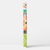 ジオメトリ要素を含むシームレスなトライバルパターン Case-Mate iPhoneケース (裏面 / 右)