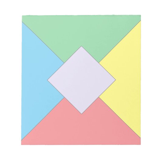 ジオメトリ要素 ノートパッド (正面)