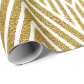 ジオメトリ金ゴールドのシームレスなパターン ラッピングペーパー (ロールコーナー)