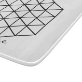 ジオメトリ3-D立方体Thunder_Cove カッティングボード (角)