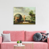 ジオメトリ キャンバスプリント (インサイチュ (リビング))