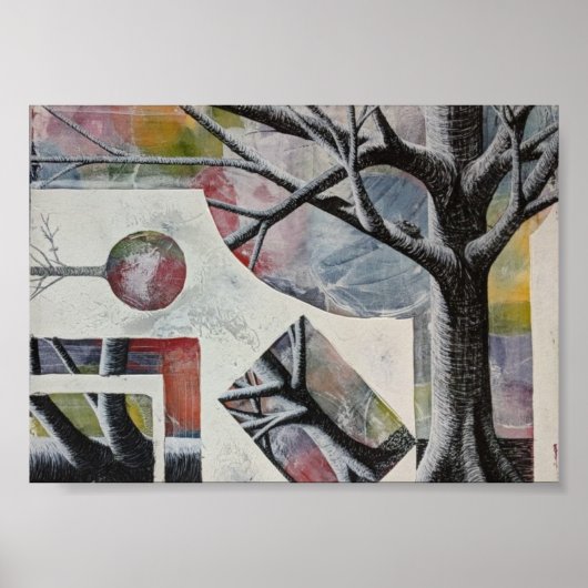 ジオメトリ ポスター (正面)