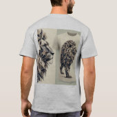 ジオメト威厳のあるリオンティー Tシャツ (裏面)