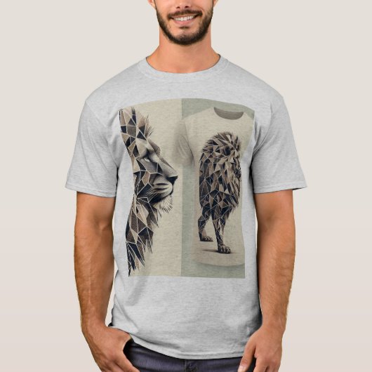ジオメト威厳のあるリオンティー Tシャツ (正面)