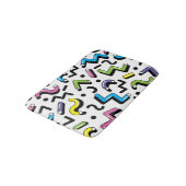 ジオメト遊リ:ドードルシェイプパターン バスマット (アングル)