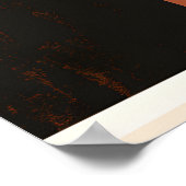 ジオメト離れリ抽象芸術解釈 ポスター (角)