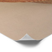 ジオメト飾リパターンを含む流域 ポスター (角)