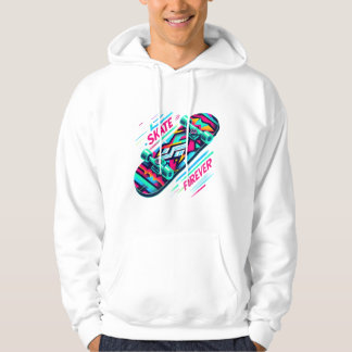 ジオメト鮮やかリスケートボードTシャツ – Skate Forev パーカ