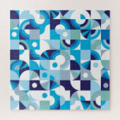 ジオメト鮮やかリ：シモダンームレス ジグソーパズル (横)