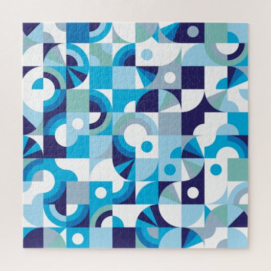 ジオメト鮮やかリ：シモダンームレス ジグソーパズル (縦)