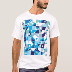 ジオメト鮮やかリ:シモダンームレス Tシャツ
