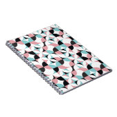 ジオメミニマルトリ、スカンジナビアのスタイルアートワーク。 ノートブック (右側)