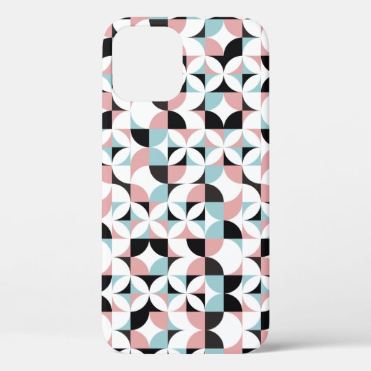 ジオメミニマルトリ、スカンジナビアのスタイルアートワーク。 Case-Mate iPhoneケース (裏面)