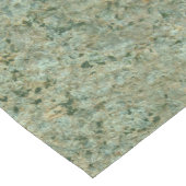 ジオロジー素朴グリーンロックテクスチャ ミディアムテーブルランナー (コーナー)