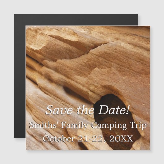 ジオンキャニオンウォールI抽象芸術自然撮影 (正面/裏面)