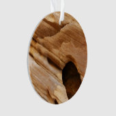 ジオンキャニオンウォールI抽象芸術自然撮影 オーナメント (正面)