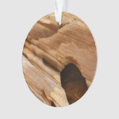 ジオンキャニオンウォールI抽象芸術自然撮影 オーナメント (正面)