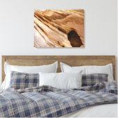 ジオンキャニオンウォールI抽象芸術自然撮影 キャンバスプリント (インサイチュ (寝室))