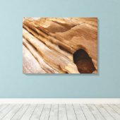 ジオンキャニオンウォールI抽象芸術自然撮影 キャンバスプリント (インサイチュ (ウッドフロア))