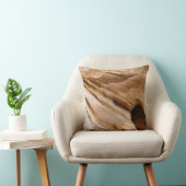 ジオンキャニオンウォールI抽象芸術自然撮影 クッション (椅子)