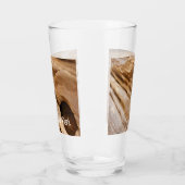 ジオンキャニオンウォールI抽象芸術自然撮影 タンブラーグラス (左)