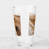 ジオンキャニオンウォールI抽象芸術自然撮影 タンブラーグラス (右)