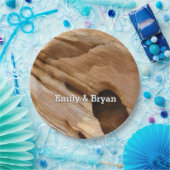 ジオンキャニオンウォールI抽象芸術自然撮影 ペーパープレート (パーティー)