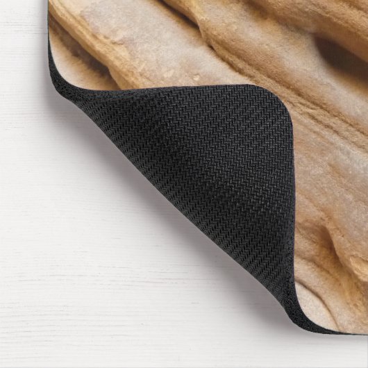 ジオンキャニオンウォールI抽象芸術自然撮影 マウスパッド (コーナー)