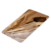 ジオンキャニオンウォールI抽象芸術自然撮影 マグネット (左側)