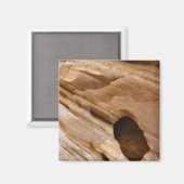 ジオンキャニオンウォールI抽象芸術自然撮影 マグネット (正面/裏面)