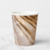 ジオンキャニオンウォールI抽象芸術自然撮影 紙コップ (正面)