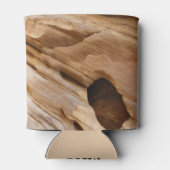 ジオンキャニオンウォールI抽象芸術自然撮影 缶クーラー (裏面)