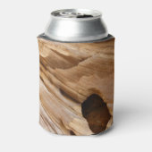 ジオンキャニオンウォールI抽象芸術自然撮影 缶クーラー (缶裏面)