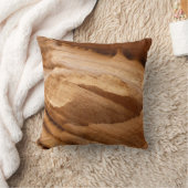 ジオンキャニオンウォールIIレッドロック抽象芸術写真 クッション (ブランケット)