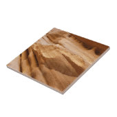 ジオンキャニオンウォールIIレッドロック抽象芸術写真 タイル (側面)