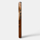 ジオンキャニオンウォールIIレッドロック抽象芸術写真 Case-Mate iPhoneケース (裏面 / 左)