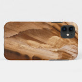 ジオンキャニオンウォールIIレッドロック抽象芸術写真 Case-Mate iPhoneケース (裏面(横))