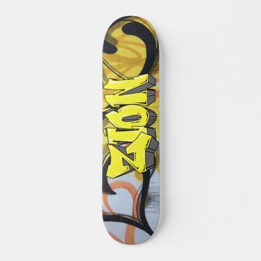 ジオングラフィティカスタムーパーソナライズされたスケートボード スケートボード (正面)