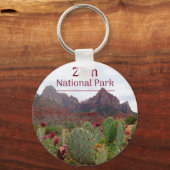 ジオンナショナルパークキーチェーン キーホルダー (正面)