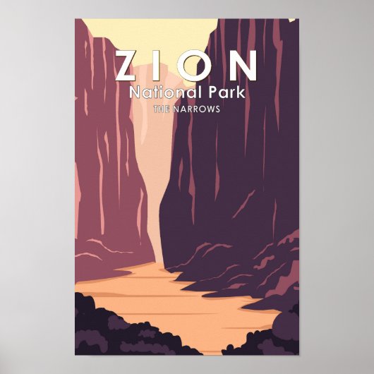 ジオンナショナルパークザナロウズレトロ ポスター (正面)