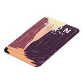 ジオンナショナルパークザナロウズレトロ マグネット (左側)