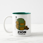 ジオンナショナルパークバックパック ツートーンマグカップ (左)