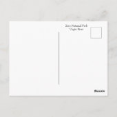 ジオンナショナルパークホテルヴァージン川 ポストカード (裏面)